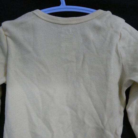 JOE FRESH - Baby | 18-24 months | Yellow Long Sleeve Bodysuit | Snap Bottom - Picture 11 of 15